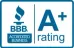 Better Business Bureau A+ rating