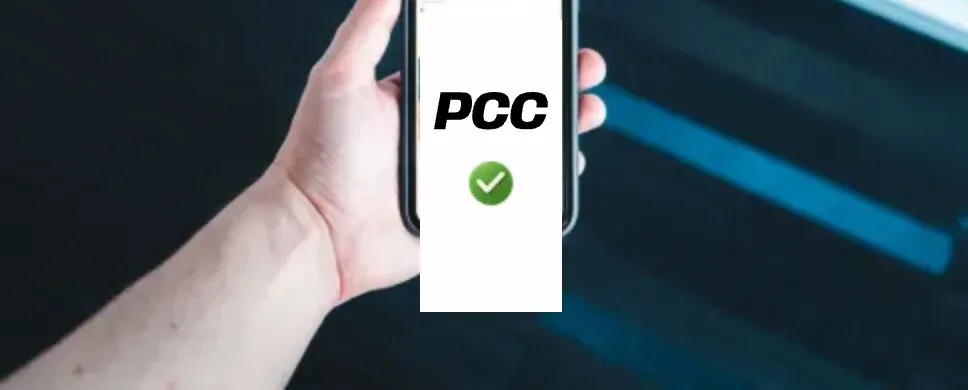 A homeowner confirming a PCC consultation booking on their phone